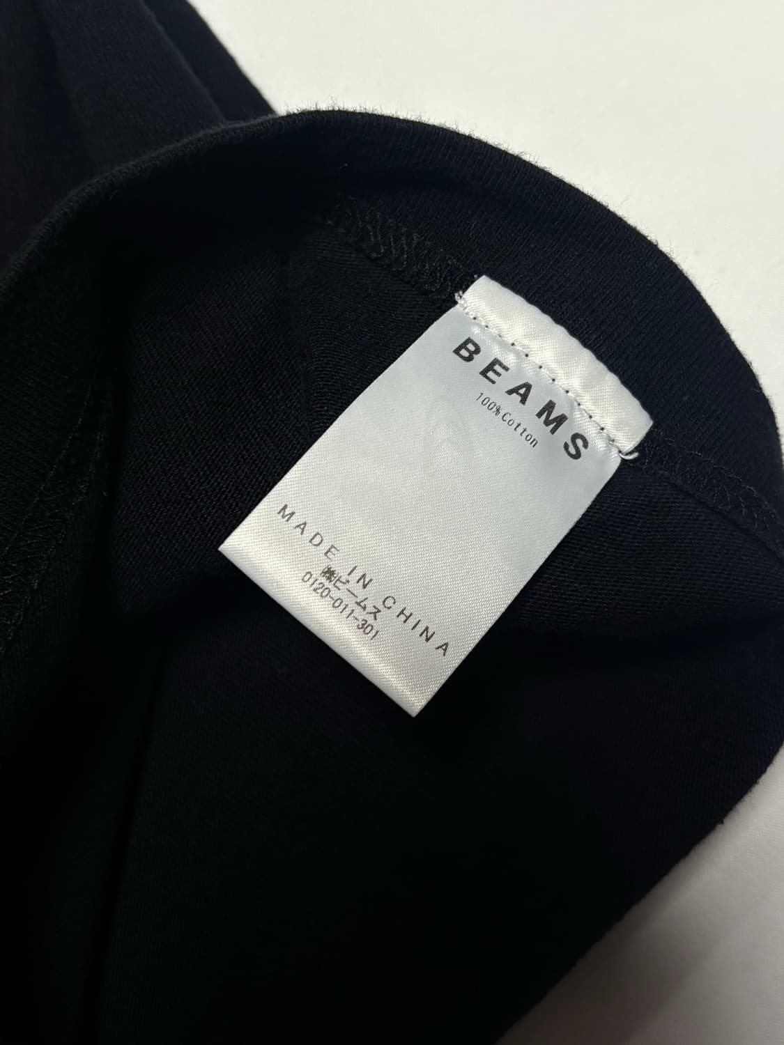 빔즈 반팔 블랙 상품이미지3