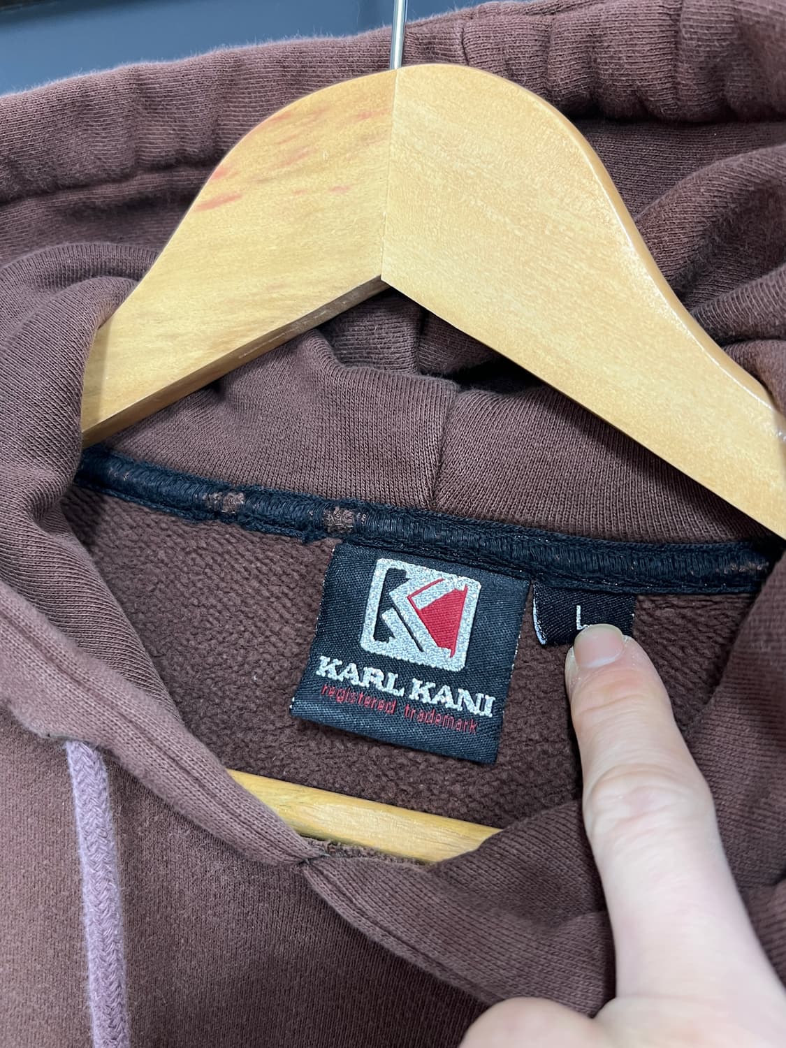 Karl kani 칼카니 올드스쿨 포토그래픽 풀오버 후드티 상품이미지6