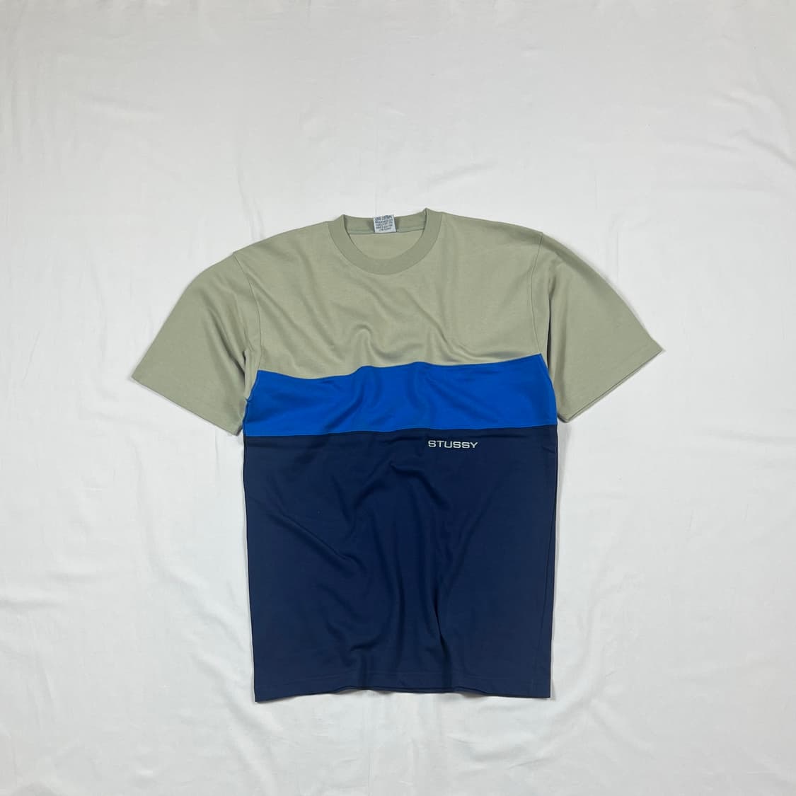 90‘s 스투시 stussy 스펠아웃 로고 반팔티 상품이미지1