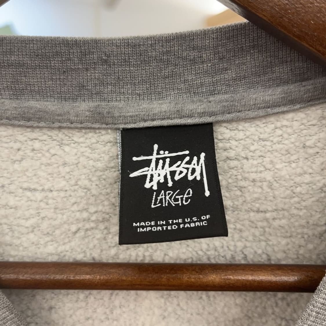 스투시 정품 NYC 월드투어 약기모 스웻셔츠 맨투맨 L C07325 상품이미지5