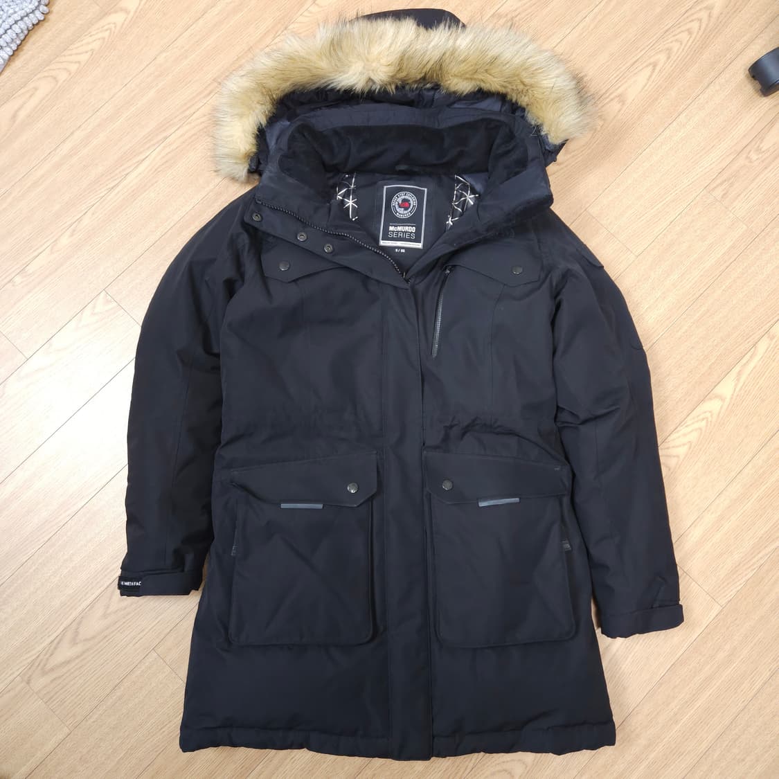 노스페이스 맥머도 블랙 여성 패딩 S/85 상품이미지1