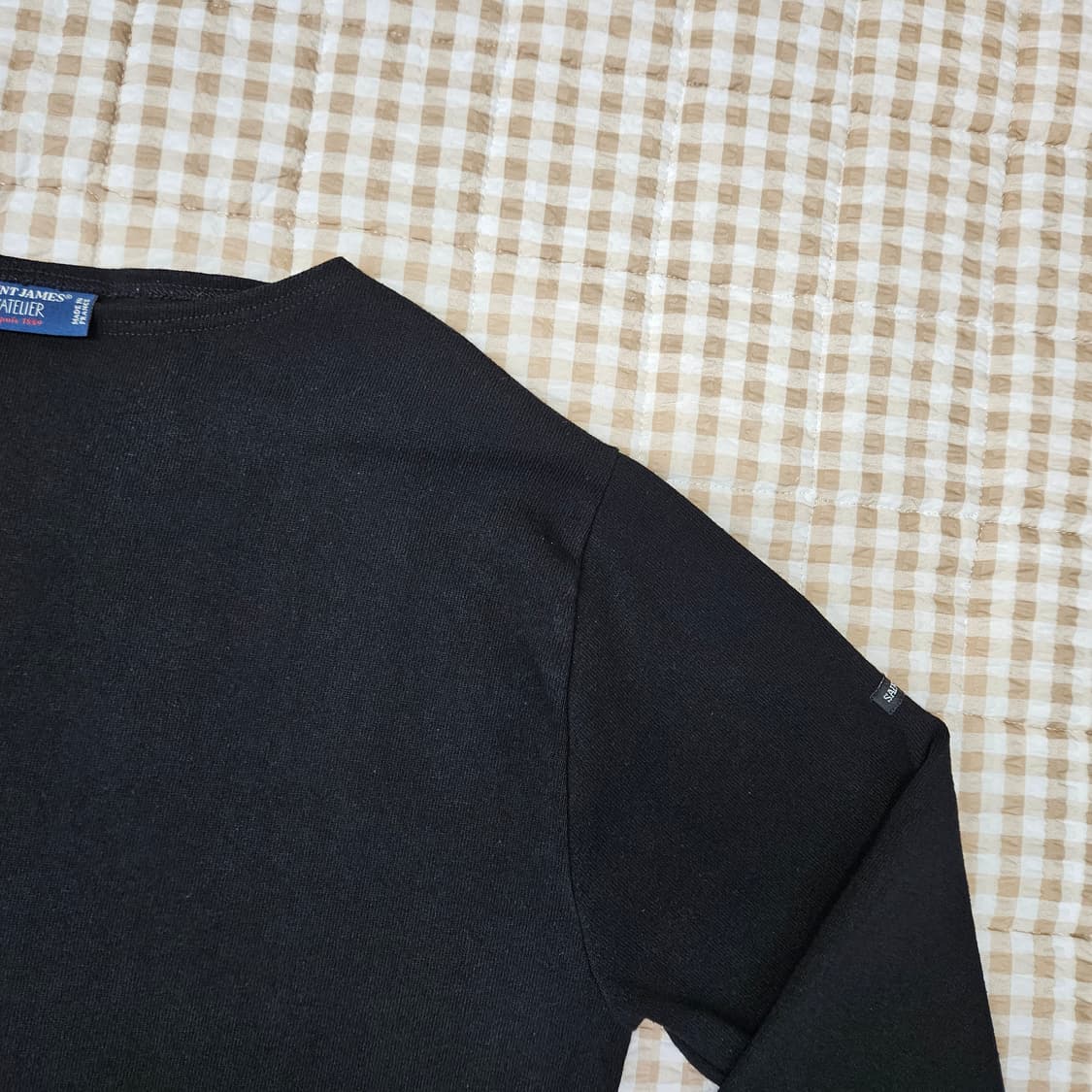 세인트제임스 간절기 긴소매 면티 남자100 상품이미지3