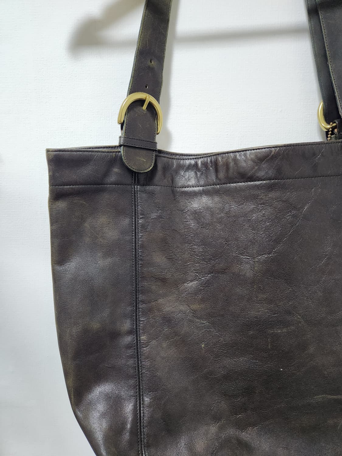 80's 올드 코치 Soho 토트백(USAmade) 상품이미지5