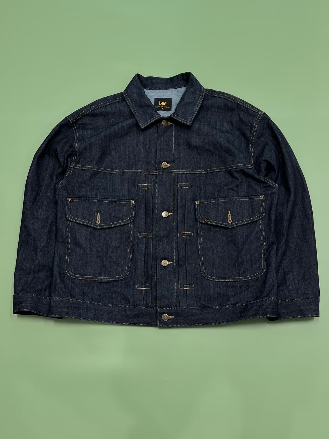 (L) LEE 생지 데님 코듀라 자켓 상품이미지2