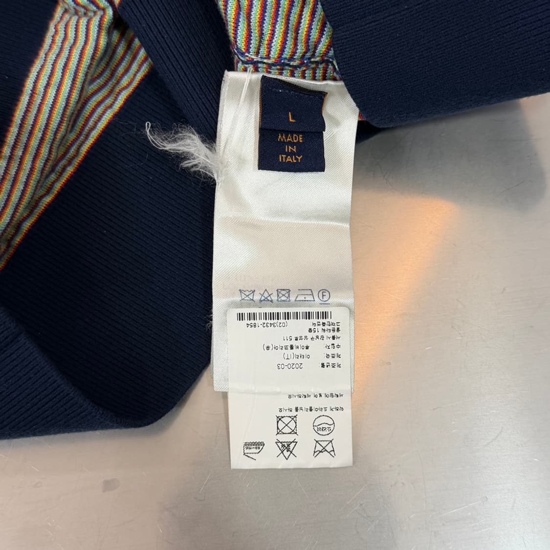 [리오브] 루이비통 드롭 니들 모노그램 코튼 니트 상품이미지5