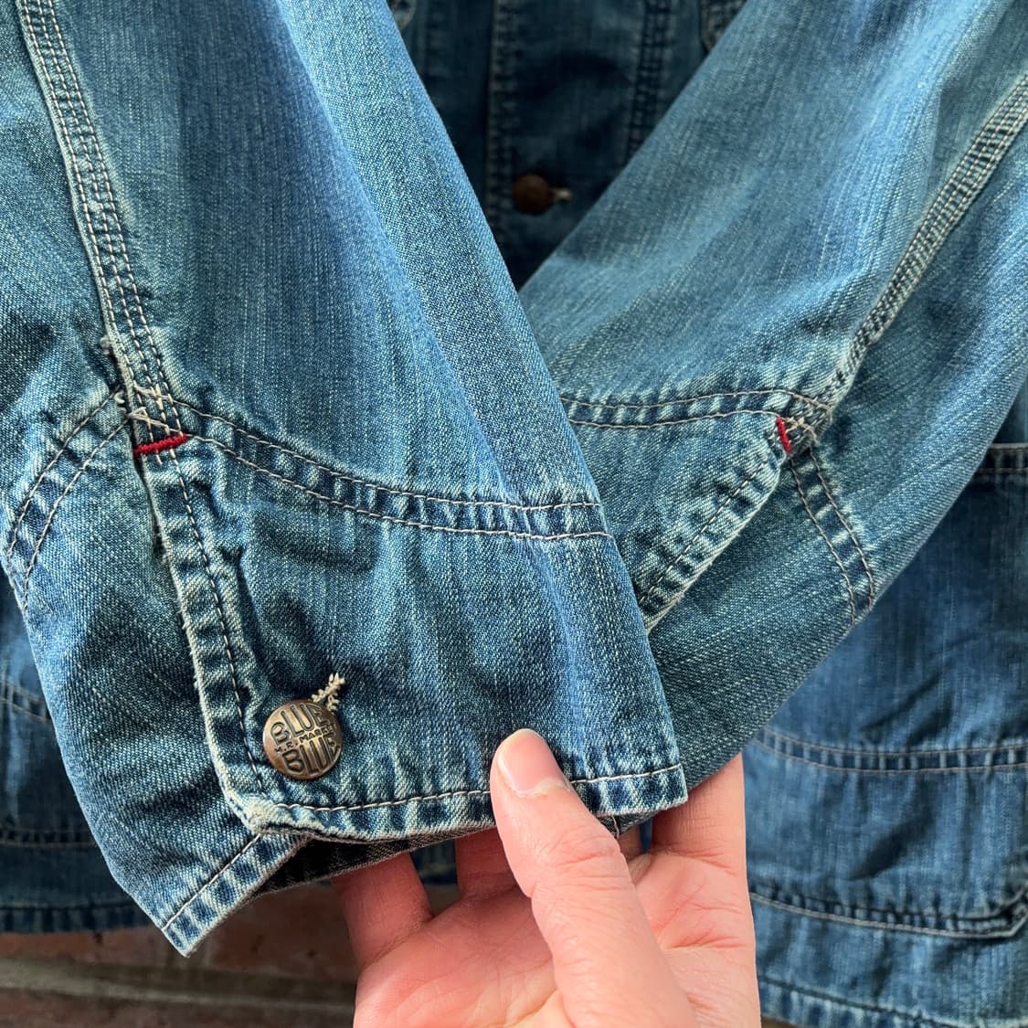 블루블루재팬 데님 초어 자켓 (일본 생산) 상품이미지7