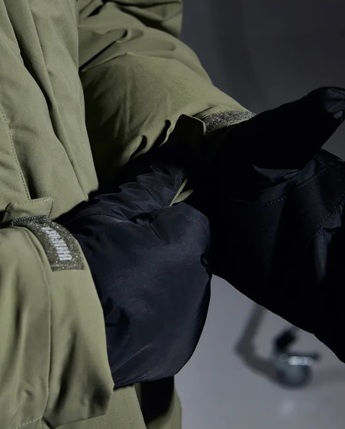 [유니폼브릿지] trigger finger mitts 장갑 (블랙) 상품이미지3