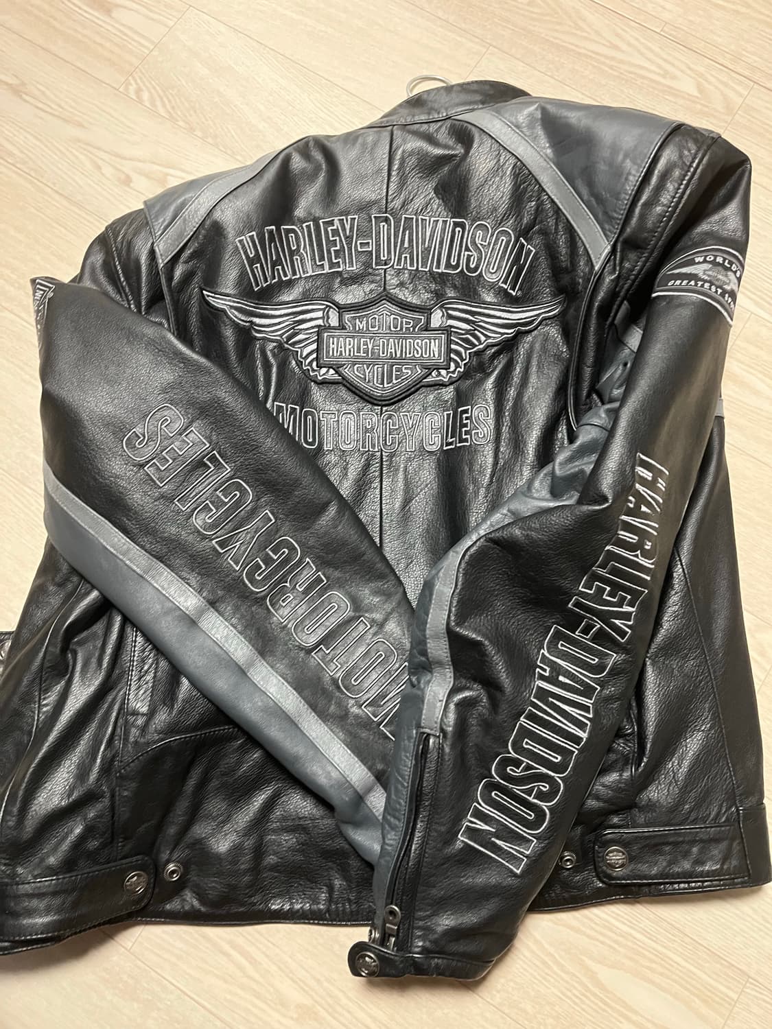 할리데이비슨 리얼레더자켓 상품이미지3