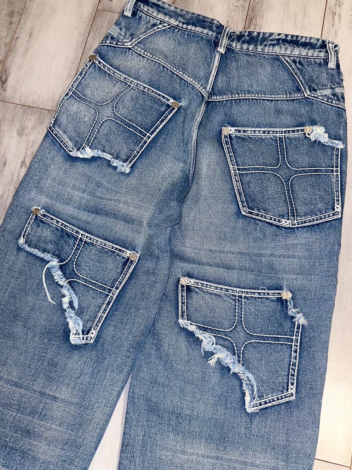 RACER WORLDWIDE blue misty jeans 데님 청바지 상품이미지7