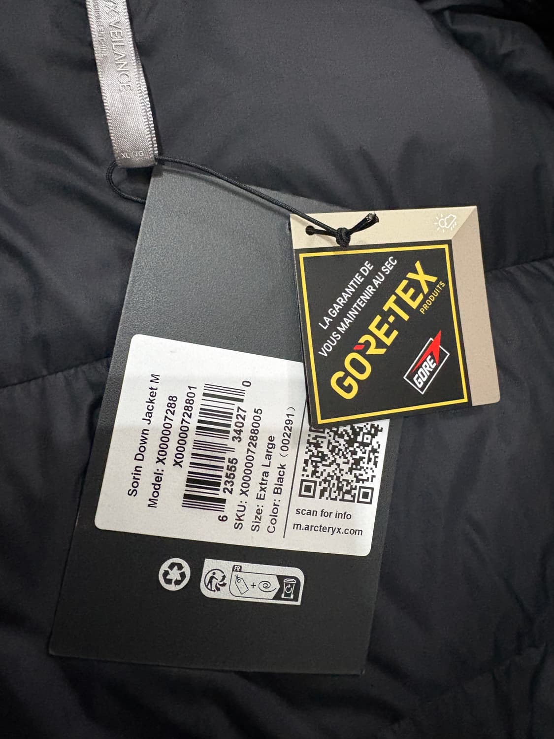 아크테릭스 베일런스 Veilance/ 소린 Sorin 다운 자켓/ XL 상품이미지8