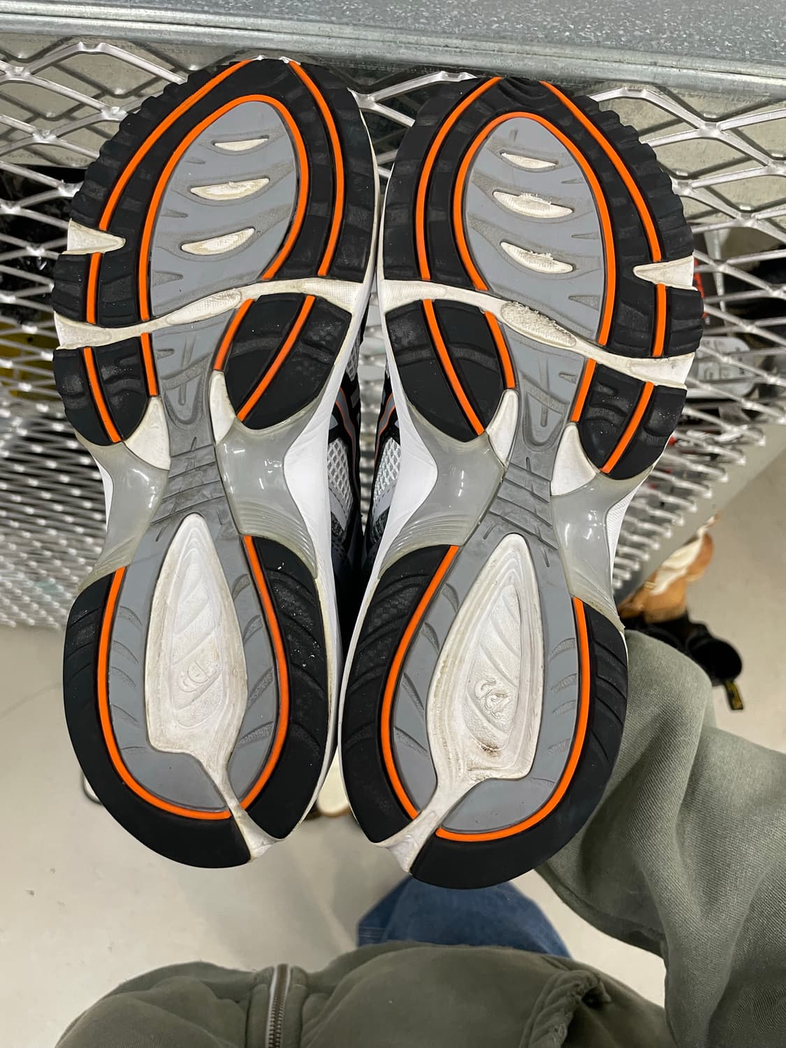 아식스 젤 1090 화이트 블랙 260  상품이미지6