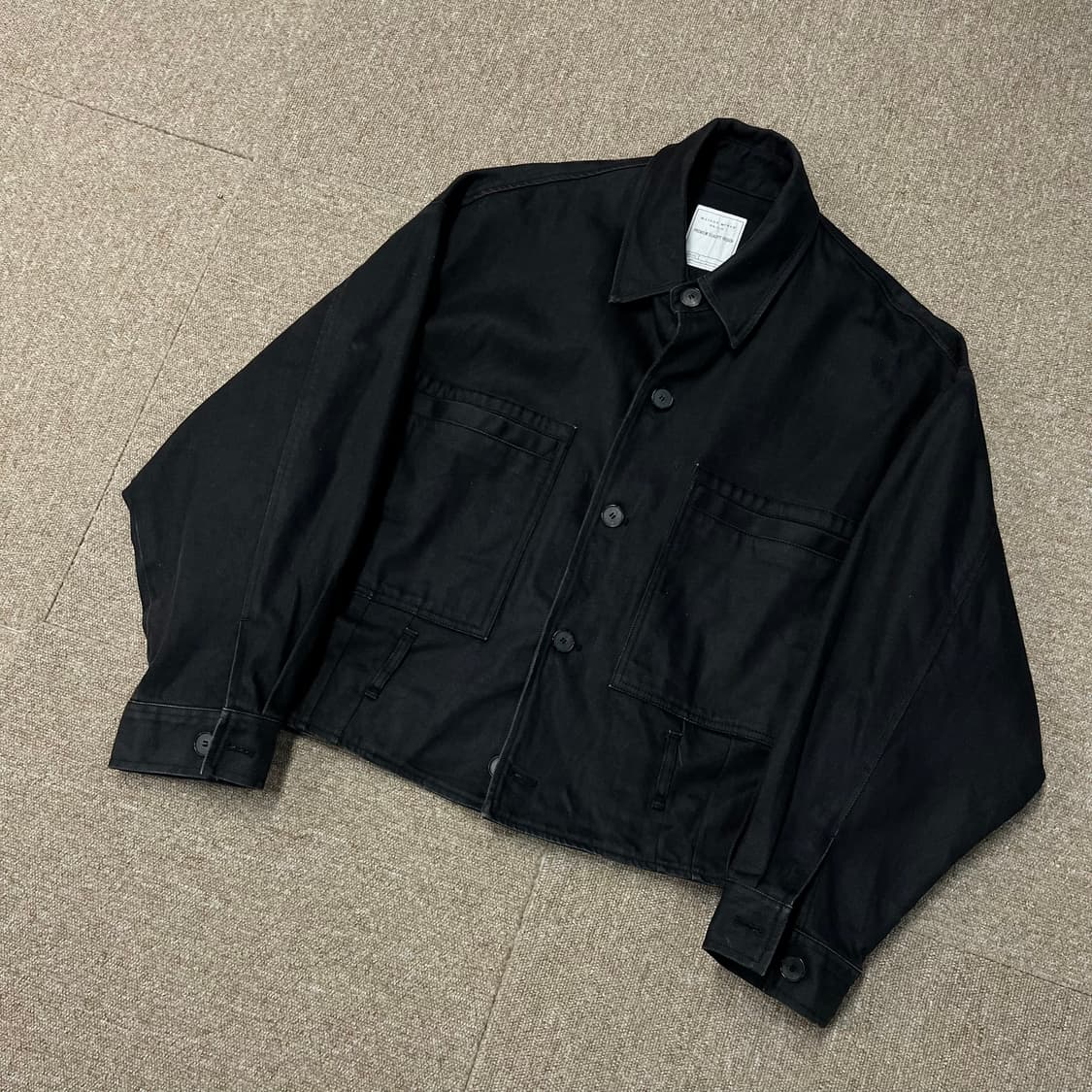 메종미네드 데님 벨티드 자켓 상품이미지1