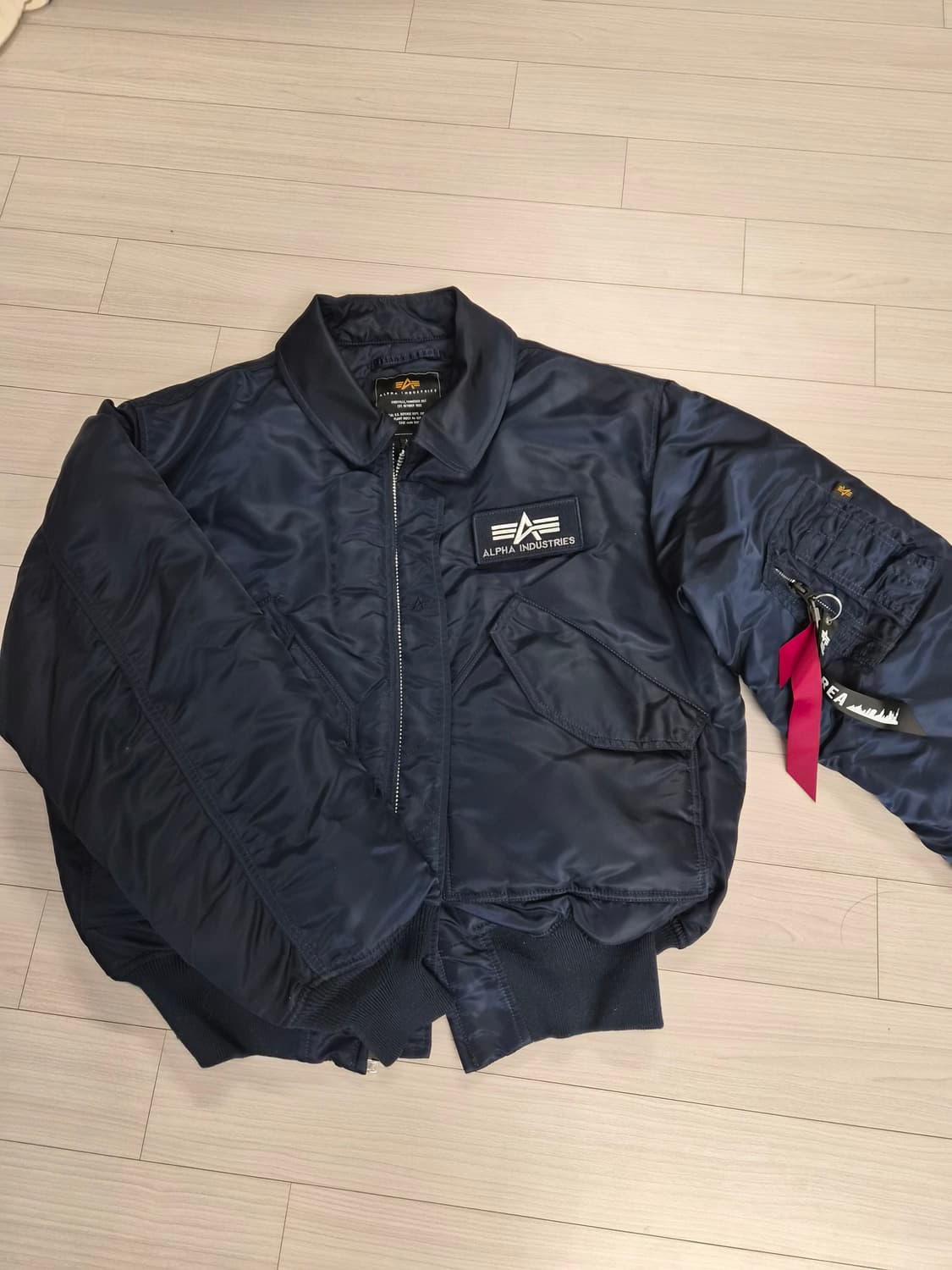 알파 인더스트리 CWU 45P 항공 점퍼 (네이비) 상품이미지8