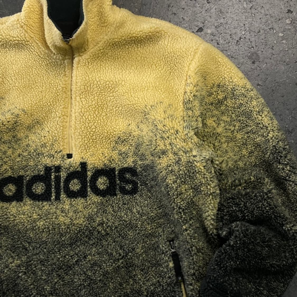 100 아디다스 90s  스노우보드 아노락 후리스 상품이미지2