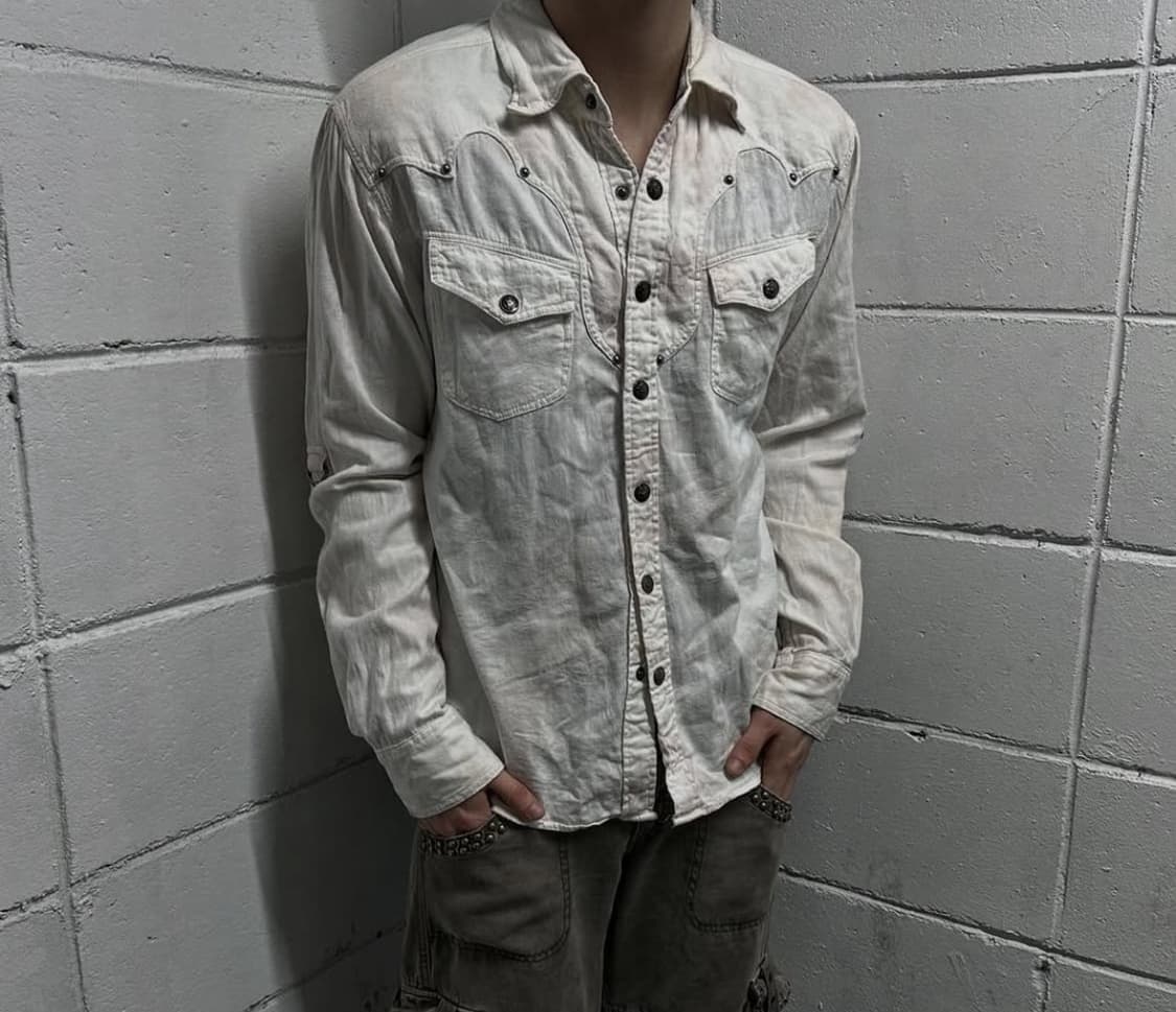 In The Attic washed western shirts 상품이미지2