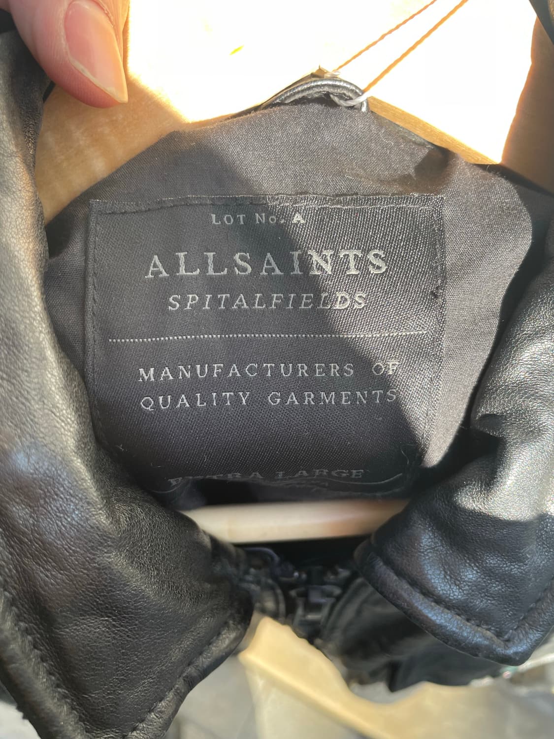 AllSaints black lambskin multi-pocket  상품이미지10