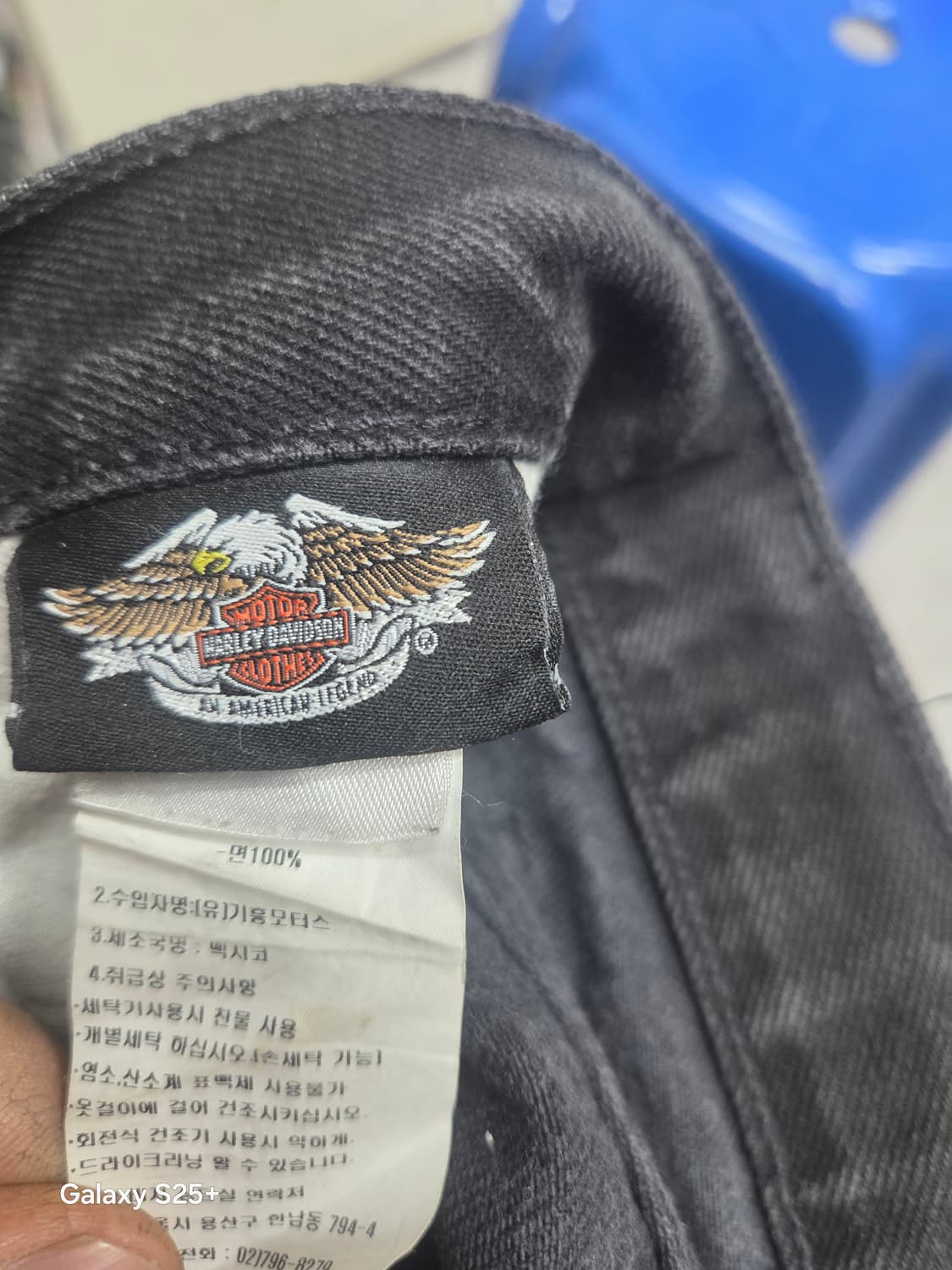 할리 데이비슨   즐랙  데님  팬츠 상품이미지3