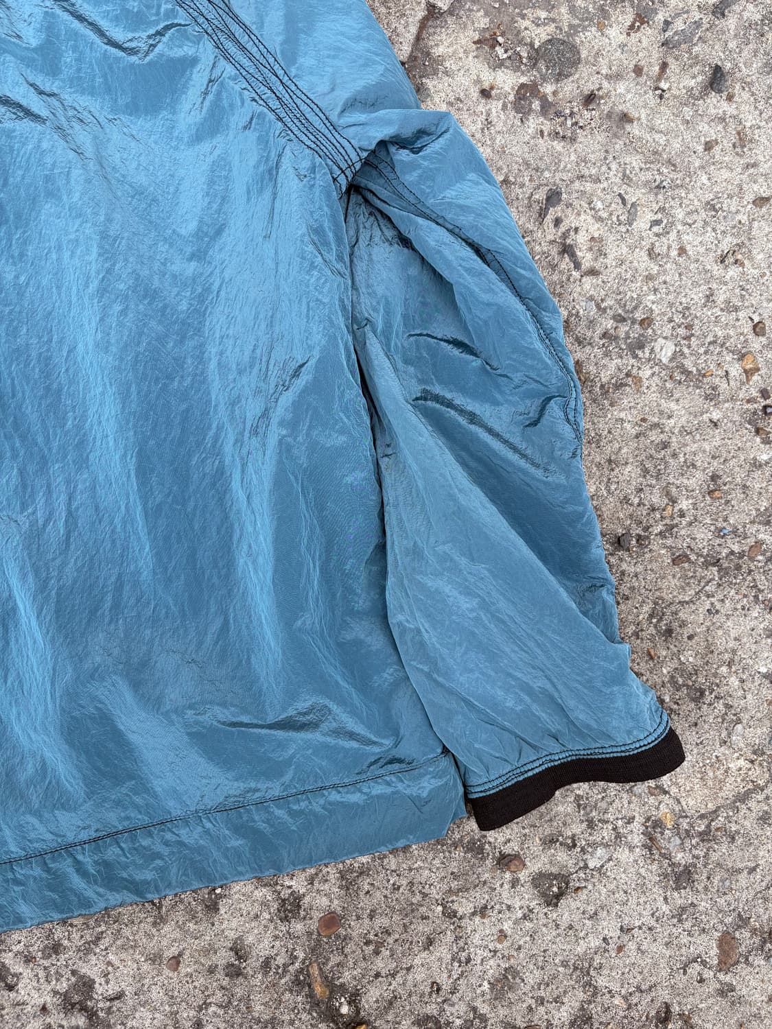 스톤아일랜드 나일론 메탈 집업 후디 자켓 상품이미지9