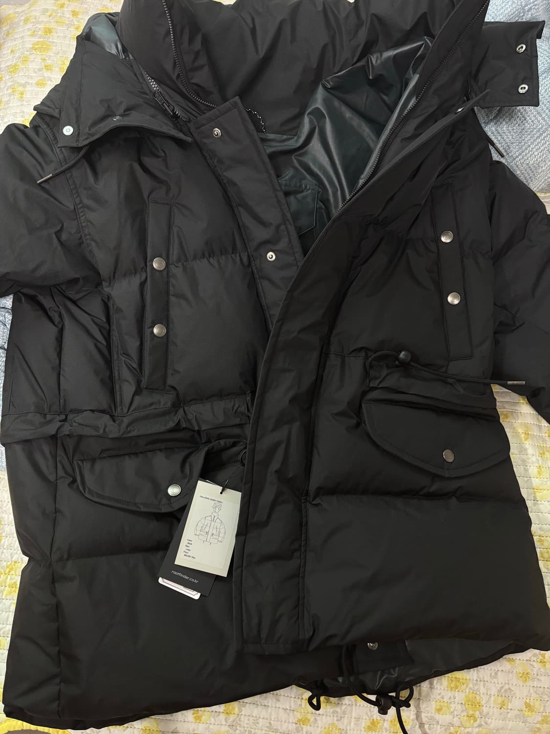 루트파인더 한라산 파카 25fw 새제품 L 블랙 상품이미지1