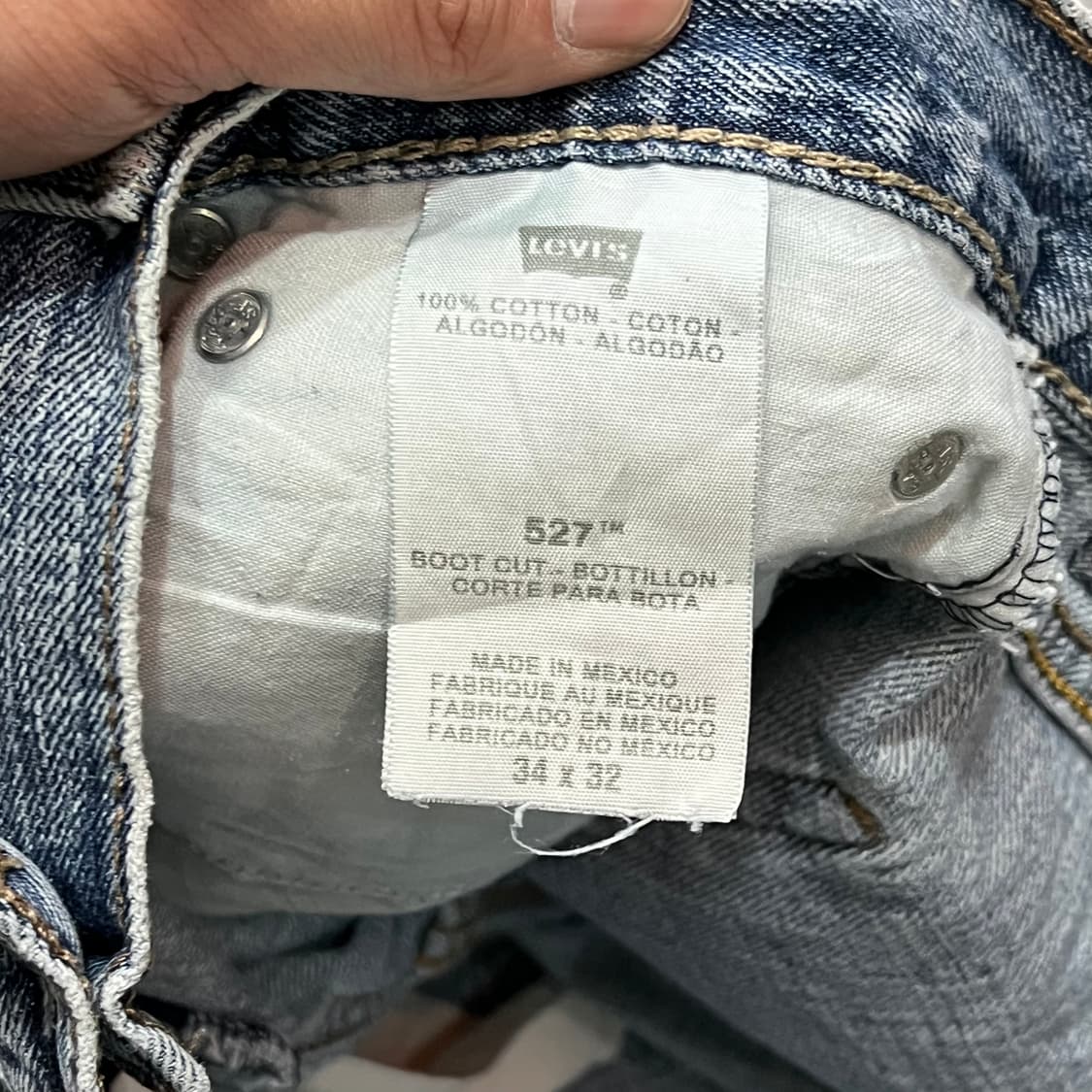  리바이스 527 데님 팬츠 y15074 상품이미지7