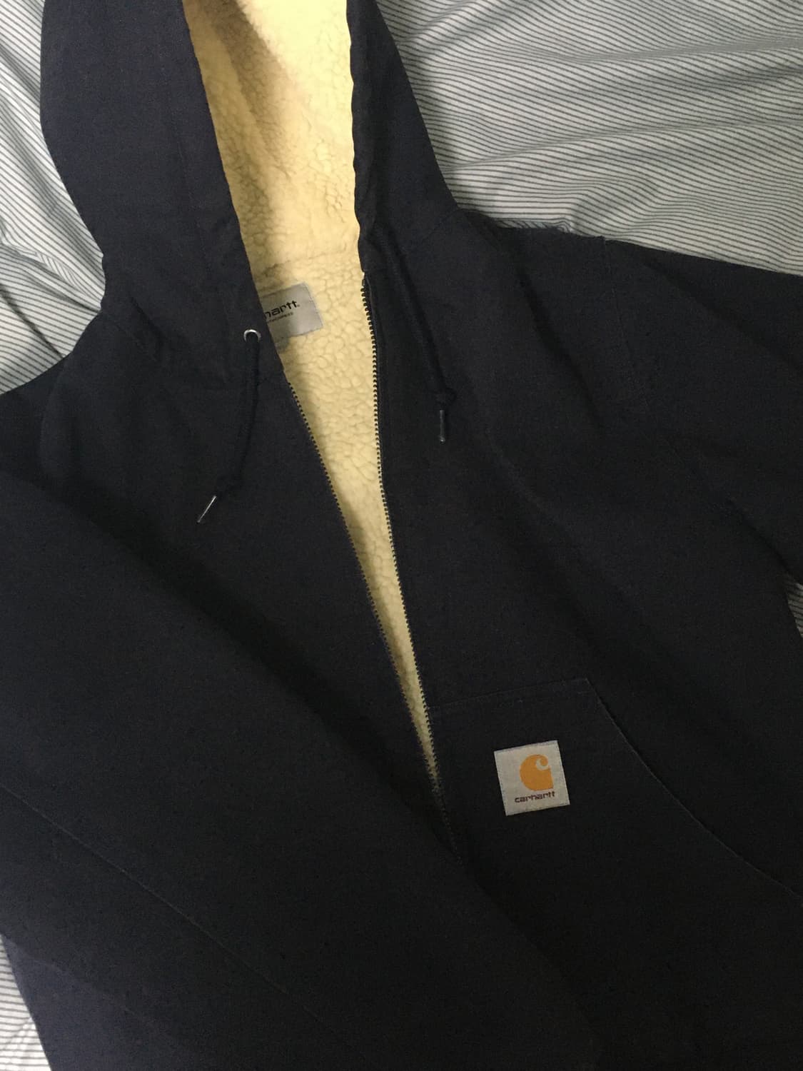 칼하트 액티브 파일 자켓 네이비 s  상품이미지2