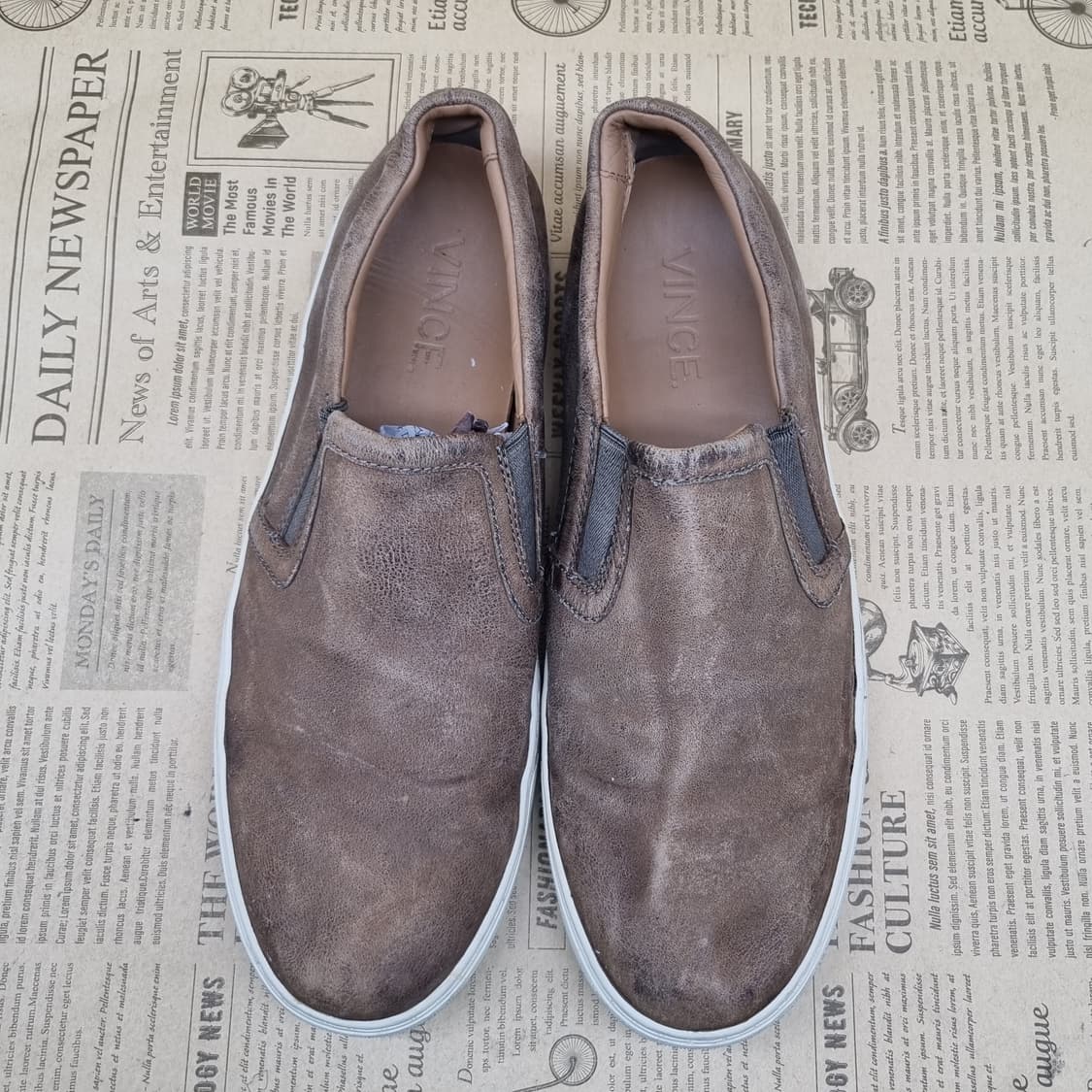 빈스 스웨이드 남성슬립온 260 상품이미지2