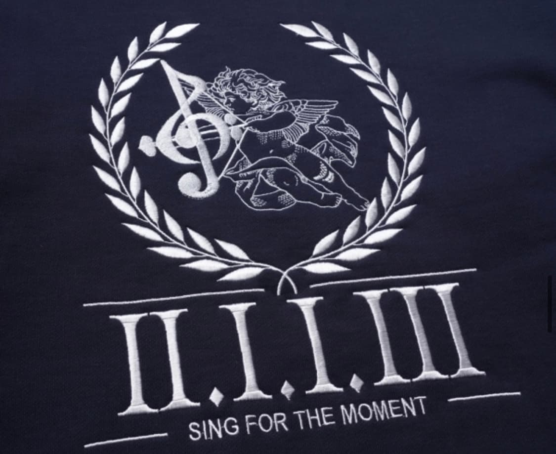 [2113스튜디오]엔젤 자수 스웻 (네이비 /m사이즈) 상품이미지6