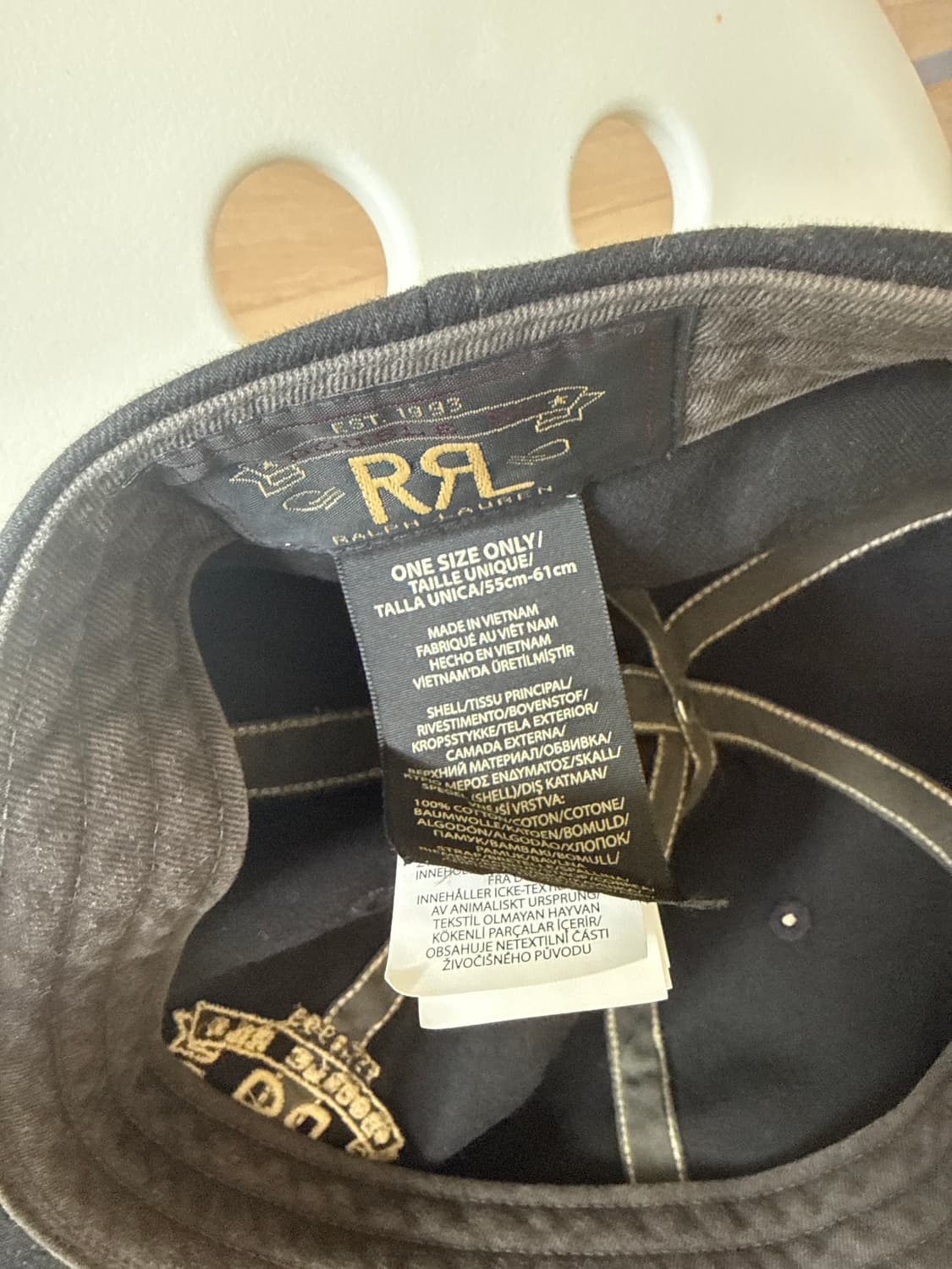 rrl 랜치 트윌 볼캡 상품이미지3