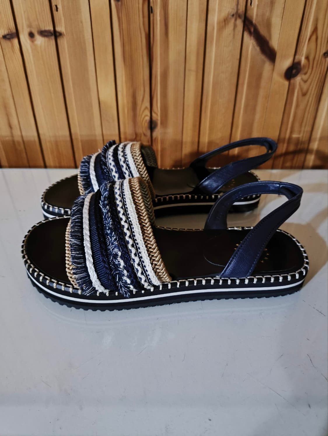 235mm 바바라 소가죽 에스닉 샌들 상품이미지2