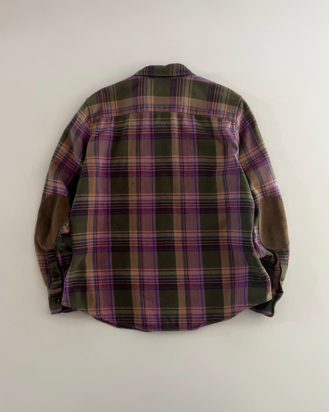 폴로 랄프로렌 엘보우패치 플란넬 체크셔츠 5 상품이미지5