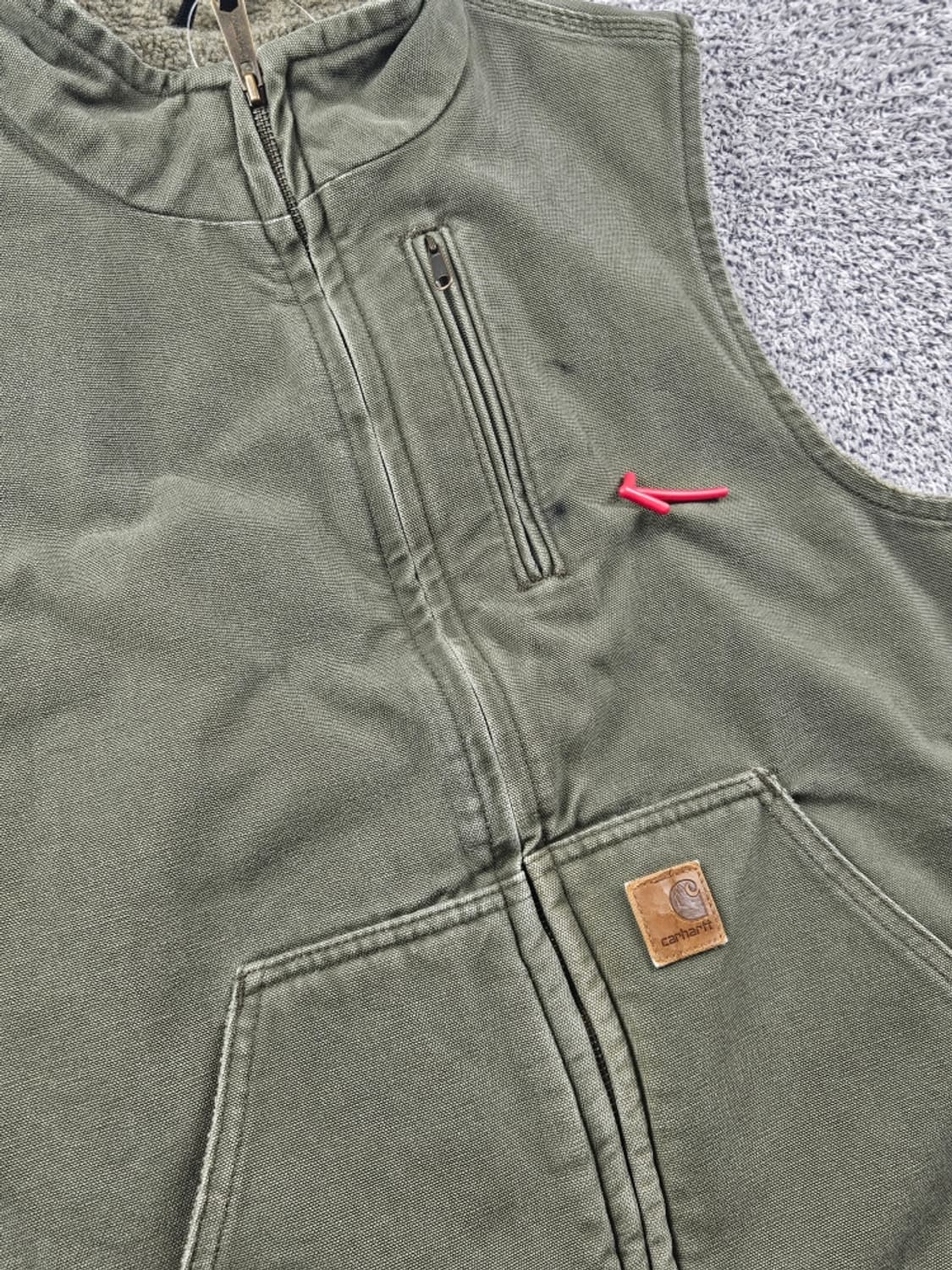 칼하트 V33 셰르파 모크넥 덕 워크 베스트 ( M ) / 10828 상품이미지6