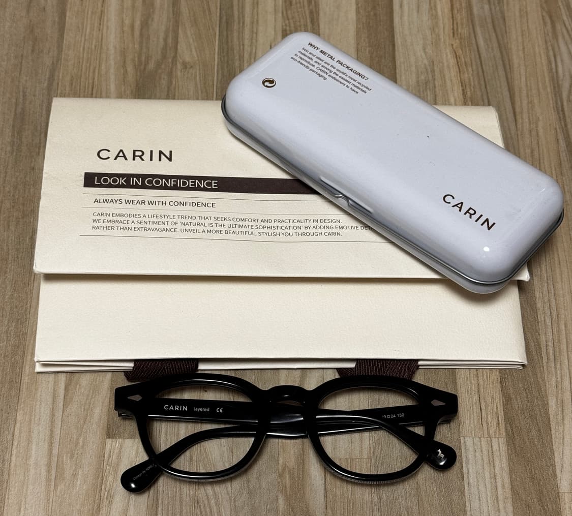 CARIN Dense C1 (M Size) 카린 아넬형 안경 댄스 상품이미지1