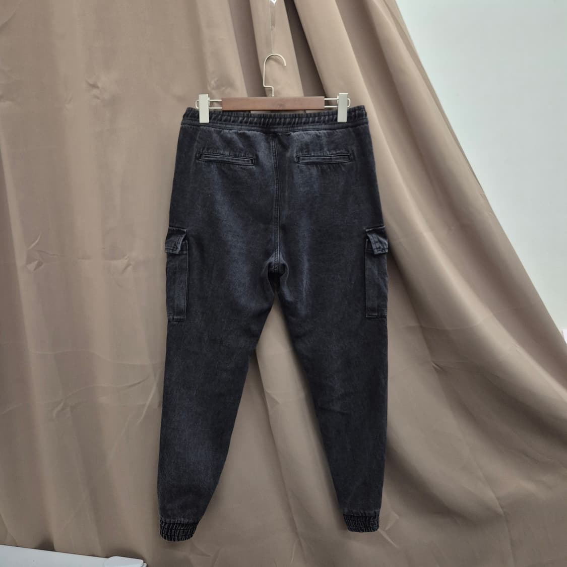 에잇세컨즈 데님 조거 팬츠 M 상품이미지3