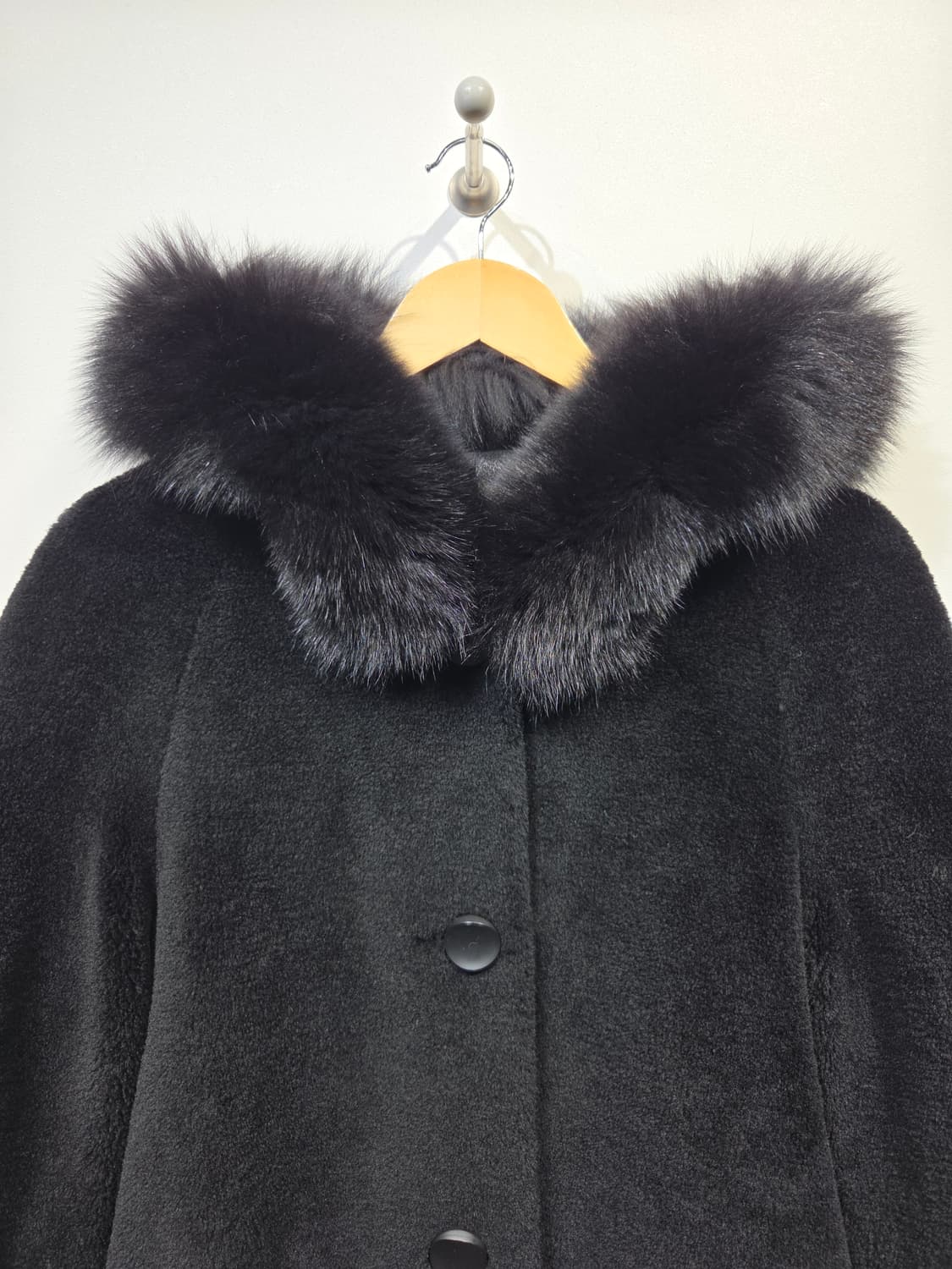 City Gee 시티지 사가폭스 콤비 양모 코트 상품이미지3