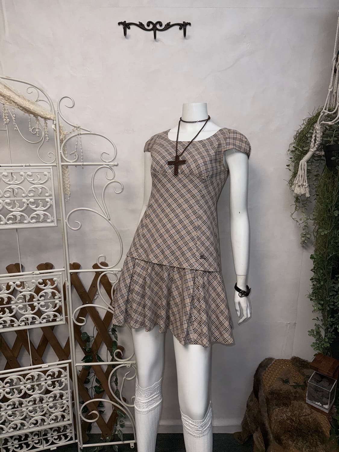 Burberry nova check half pleats ops 상품이미지6