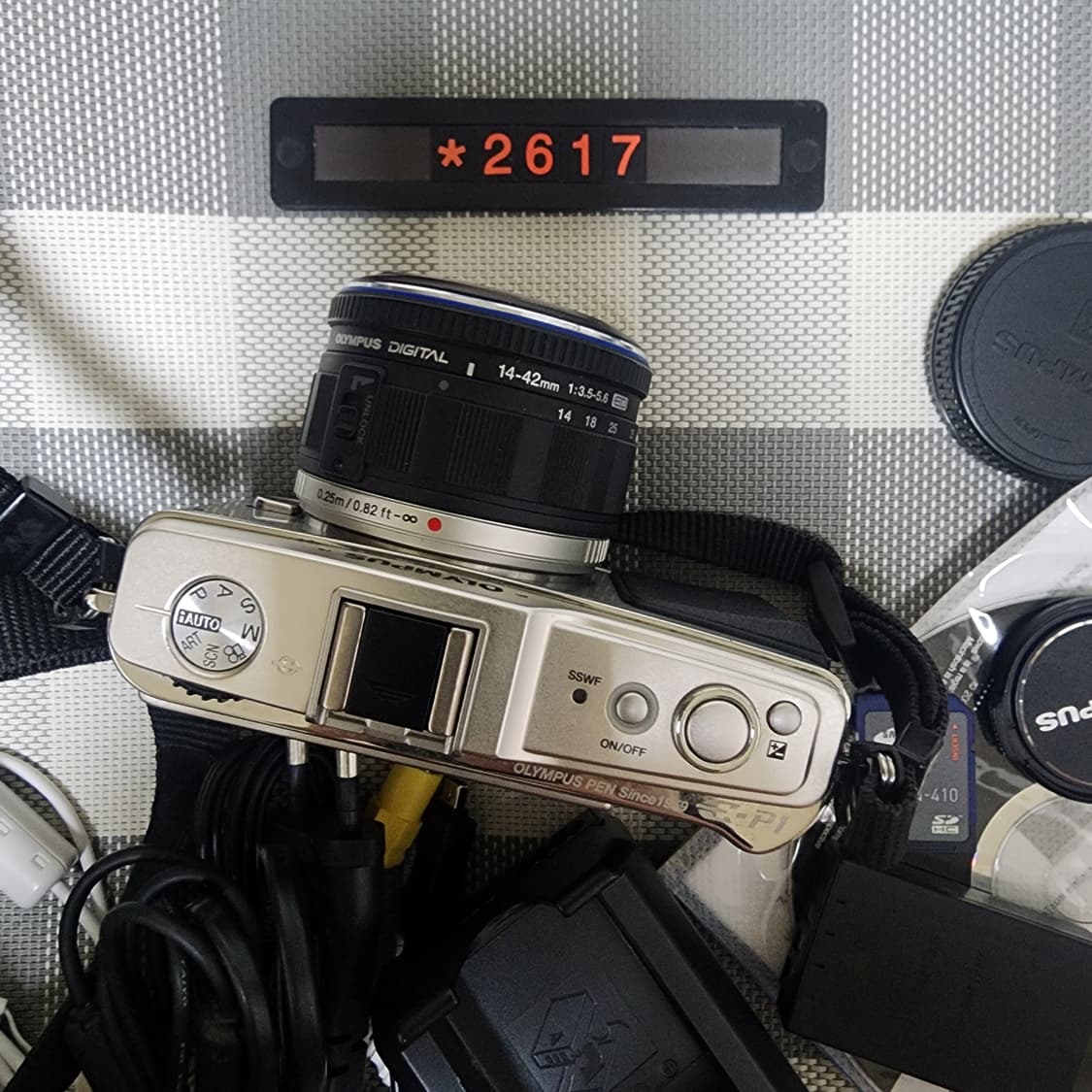 올림푸스 E-P1 디지털카메라 실버바디 가방세트 상품이미지3