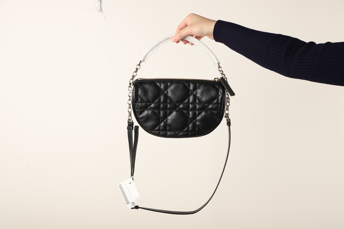 디올 바이브 호보백 미디엄 블랙 카냐쥬 상품이미지2