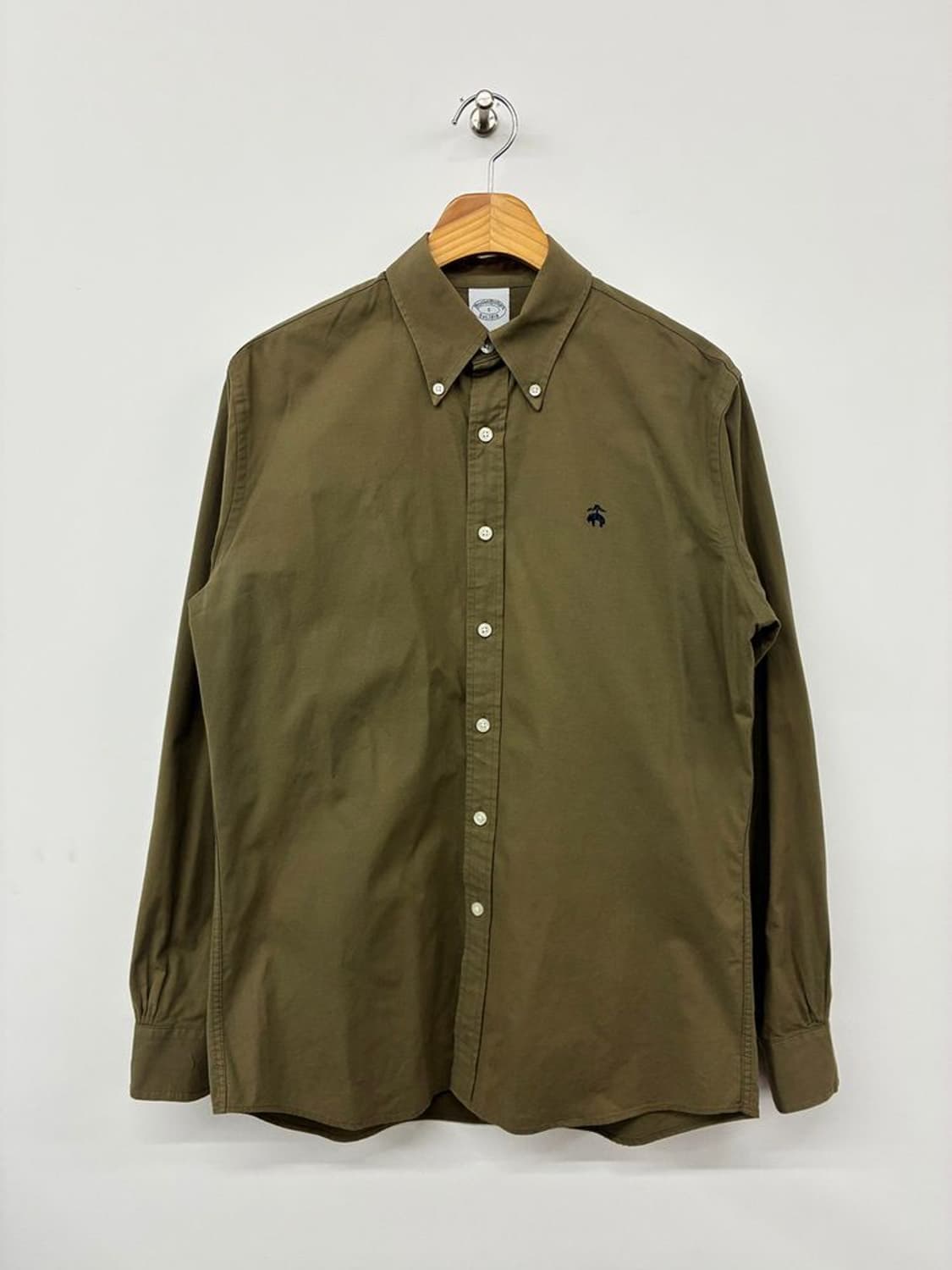 브룩스브라더스 23FW 자수 로고 버튼다운 셔츠 PN9776 상품이미지1