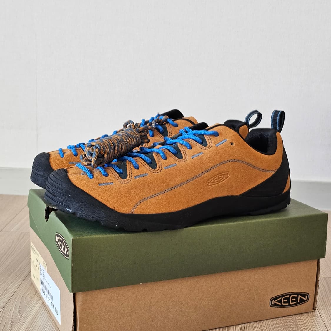 280 새제품) KEEN 킨 재스퍼 카멜 등산화 트레킹화 운동화 상품이미지1