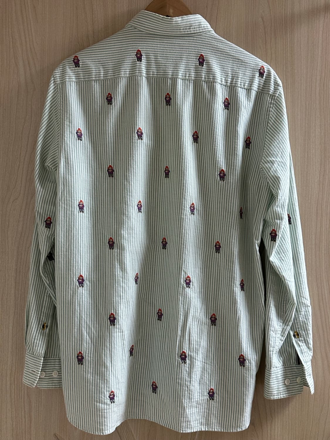 Hazzys 곰돌이 패턴 셔츠 100 상품이미지2