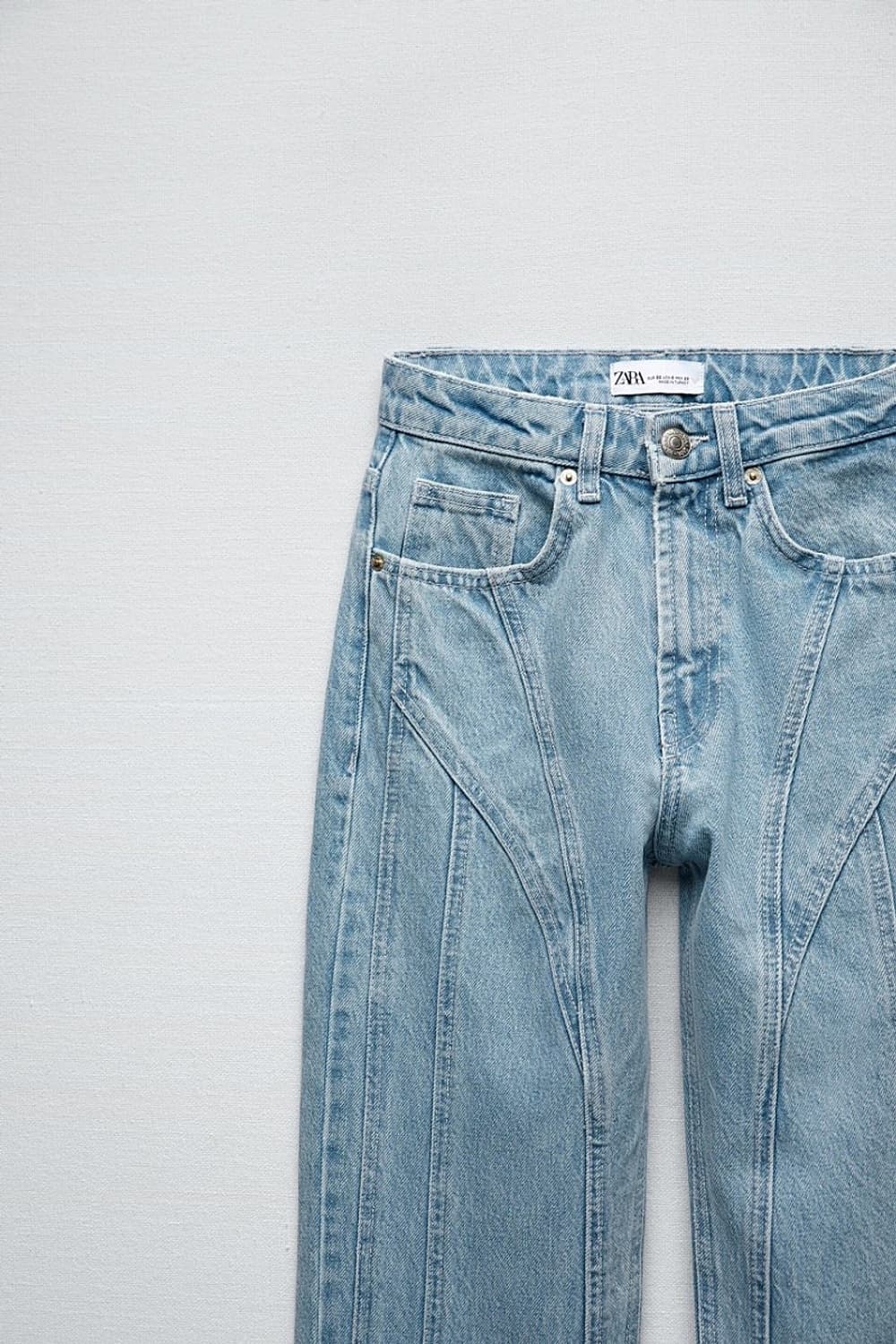 (새상품) 트와이스 나연 Zara 자라 스트레이트 진 데님 팬츠 바지 상품이미지7