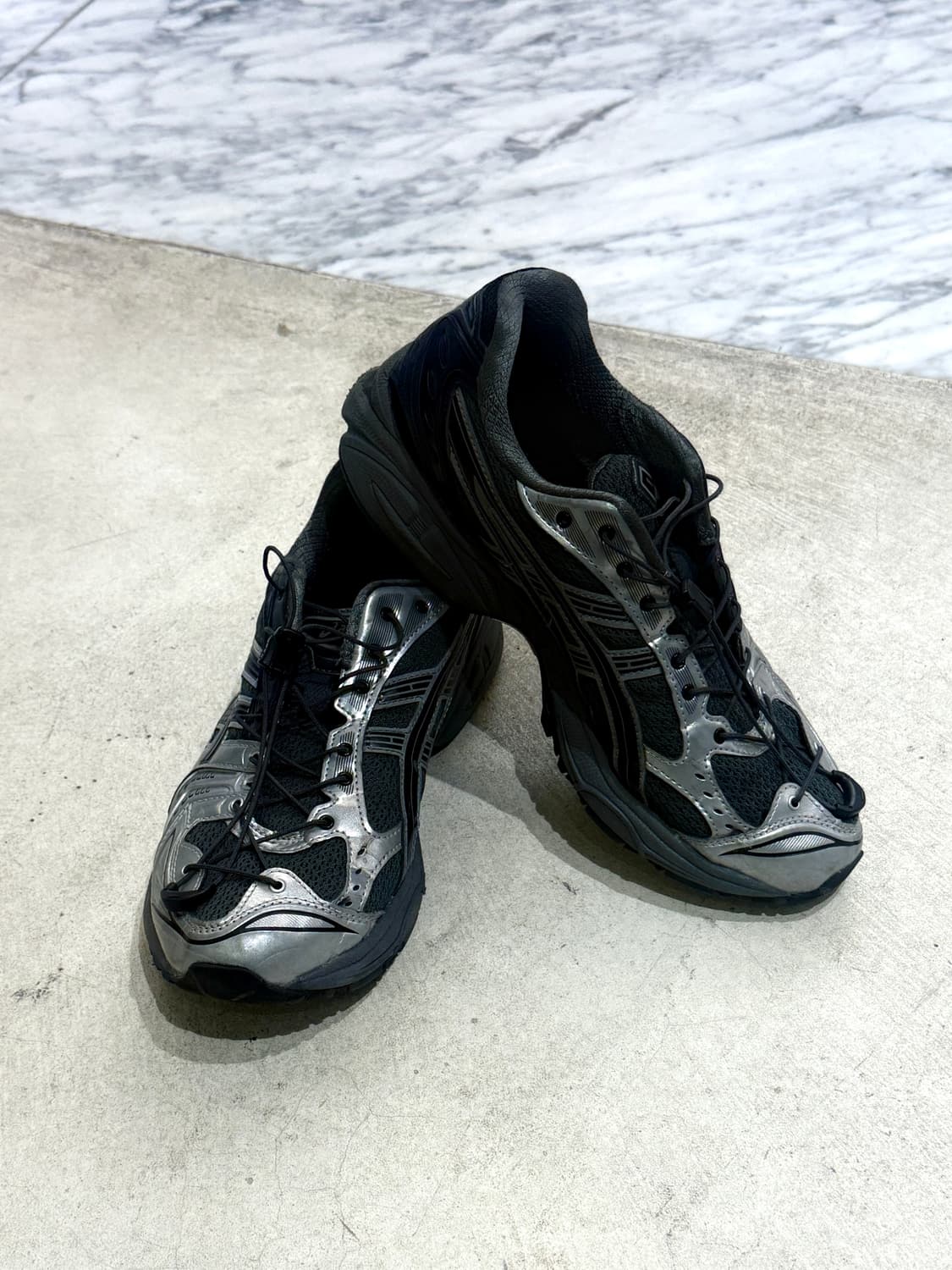 아식스 x 언어펙티드 젤 카야노 14 실버 문 상품이미지2