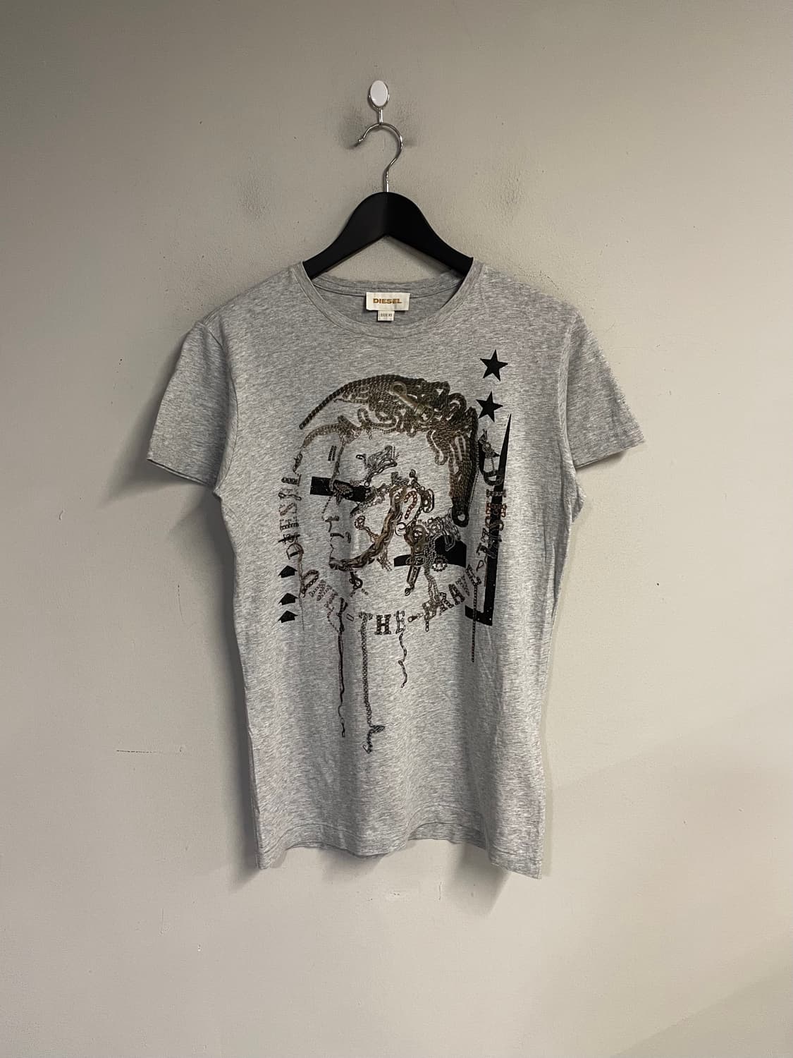 DIESEL chain printing t-shirt  상품이미지1