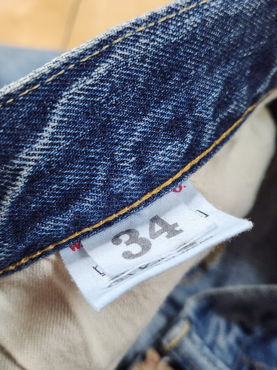 웨어하우스 1101 사이즈 34 팝니다. 상품이미지4