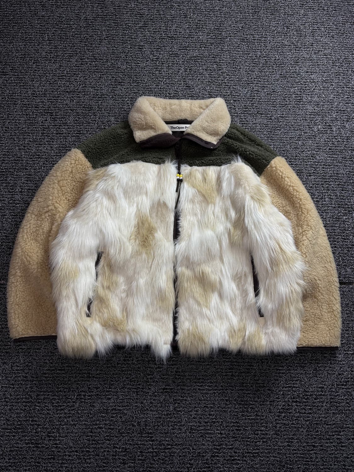 더오픈프로덕트 퍼 쉐르파 믹스업 플리스 자켓 1659 상품이미지2