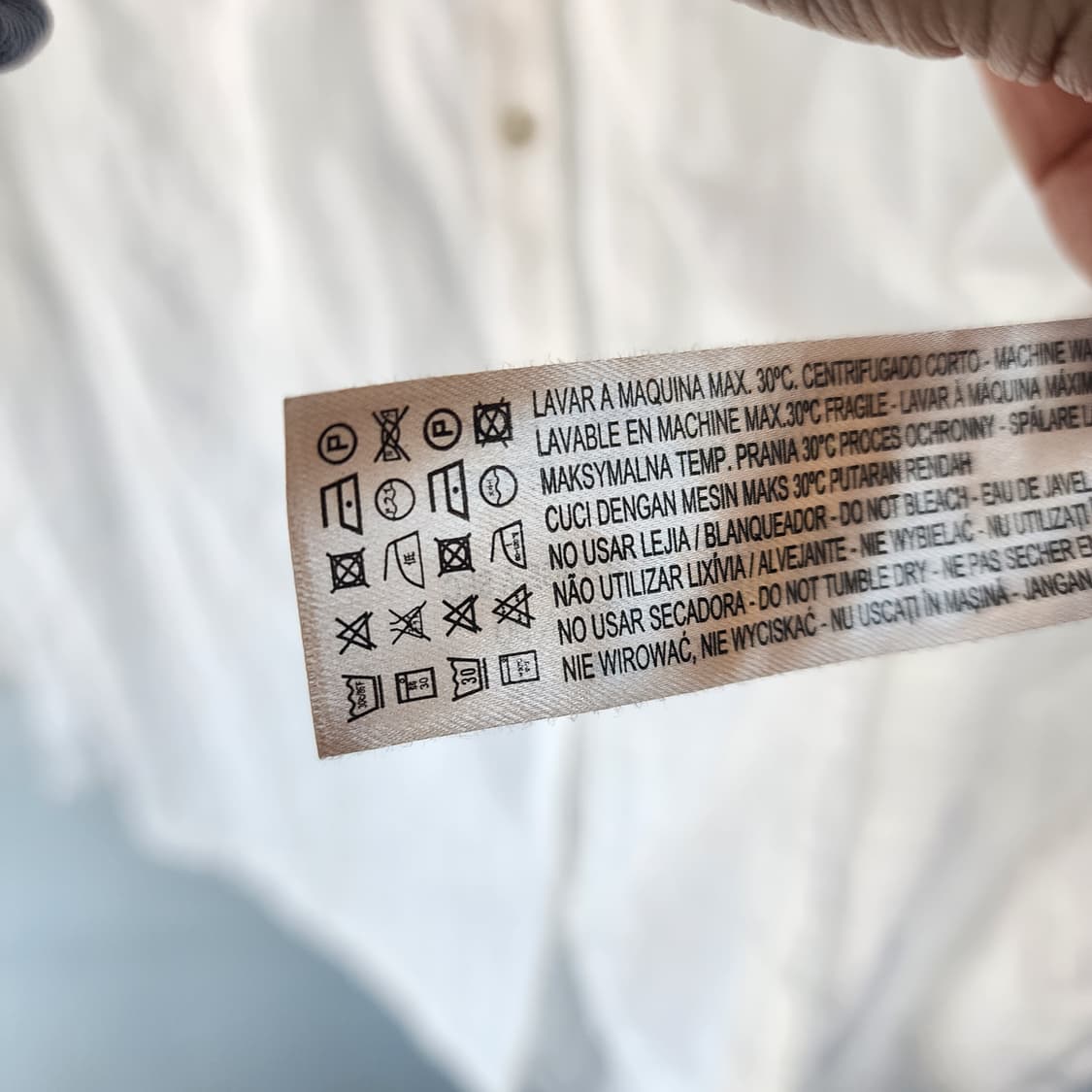 마시모두띠 화이트 헨리넥 셔츠 상품이미지7