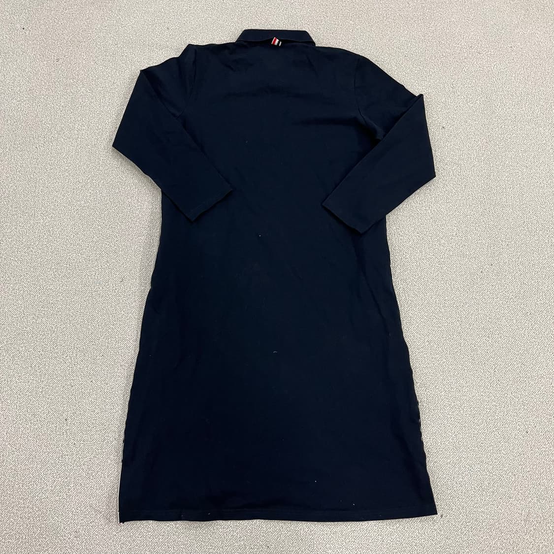 2 고급 카라 긴팔 원피스 치마 0129M1 상품이미지4