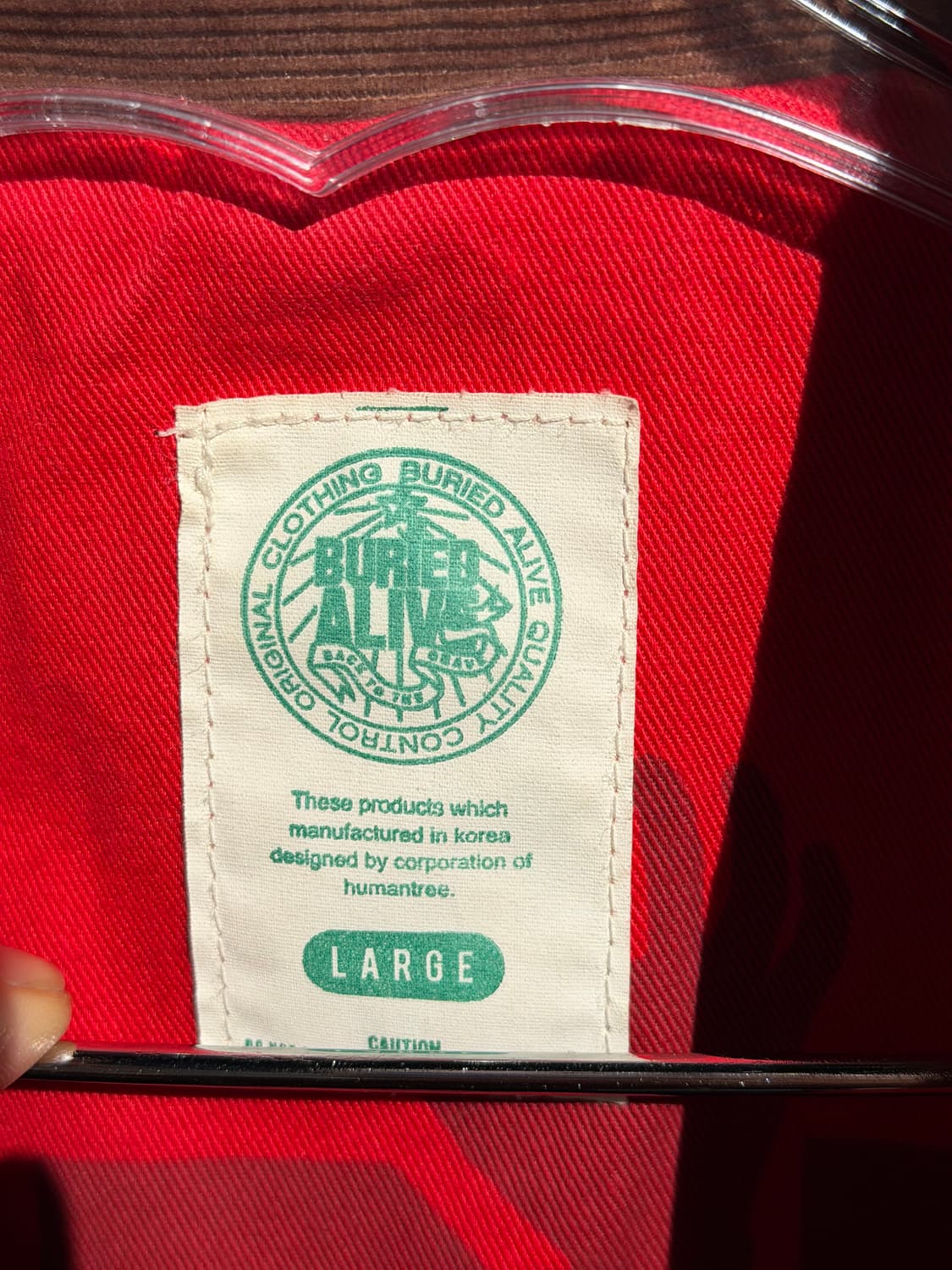 Buried Alive 베리드 얼라이브 워크자켓 네이비 L 상품이미지2