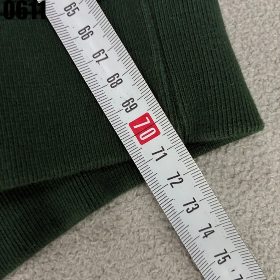 ADLV 그린 후드티  상품이미지5