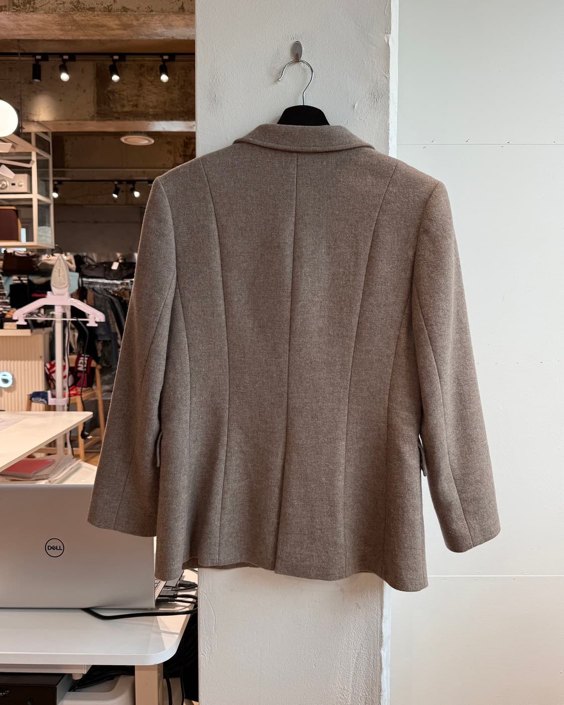 발렌시아가 브라운 울 블레이저 셋업 상품이미지5